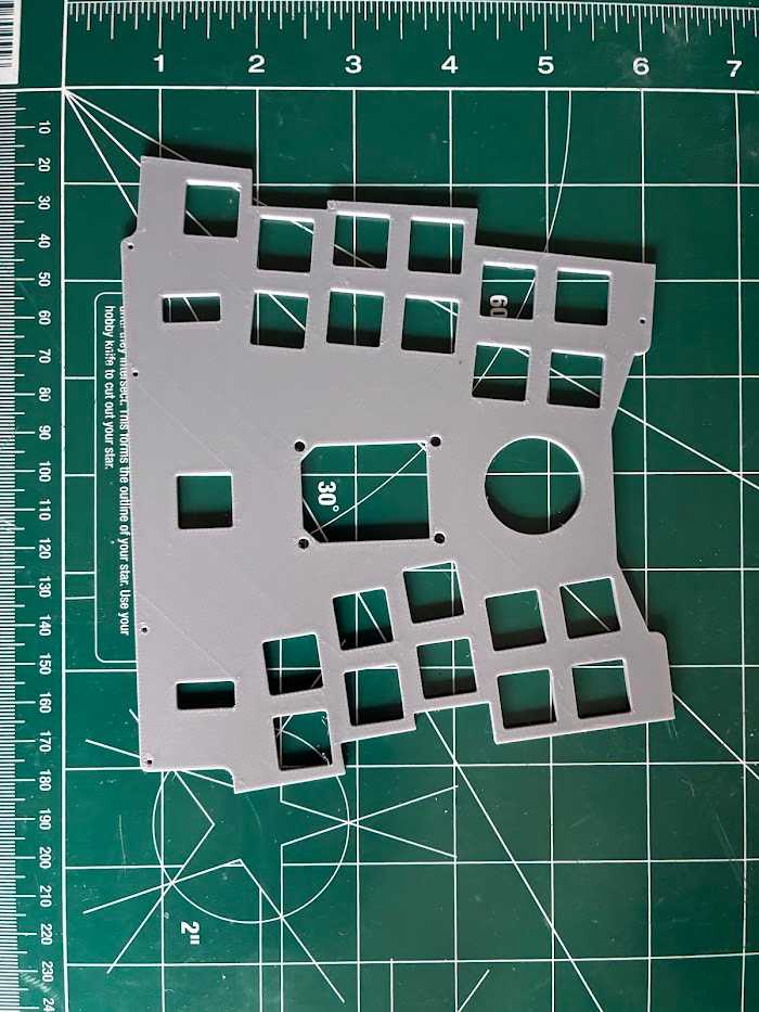 Plastic plate test